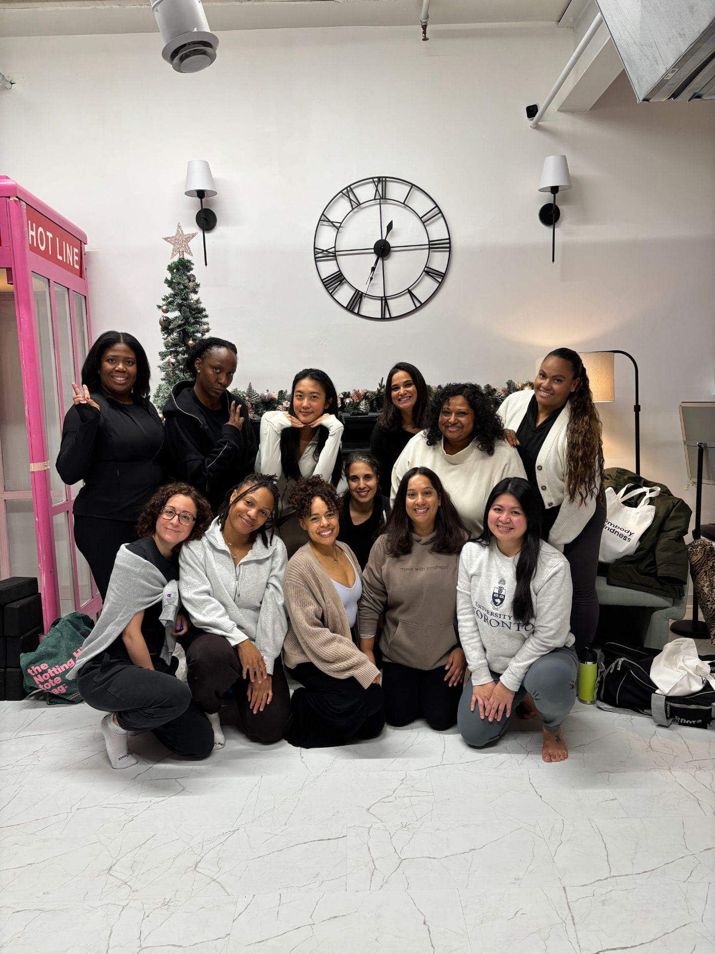Participants gathered together at an Embody Kindness experience